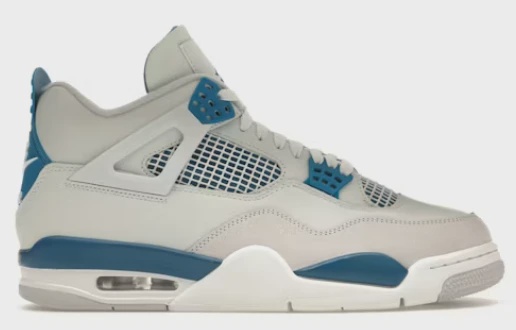 Jordan 4 Retro Military Blue (2024) • Brand New [0104]