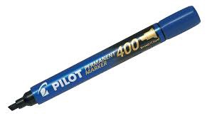 Pilot Permanent Marker Chisel SCA-400