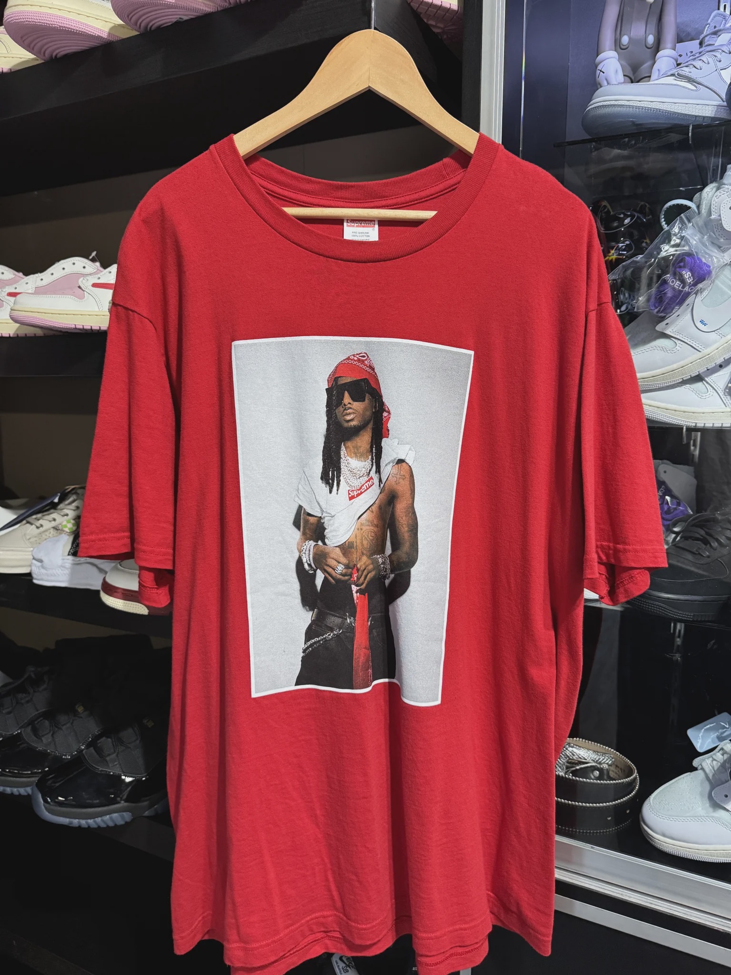 Supreme Playboi Carti Tee Red • Brand New [7991]