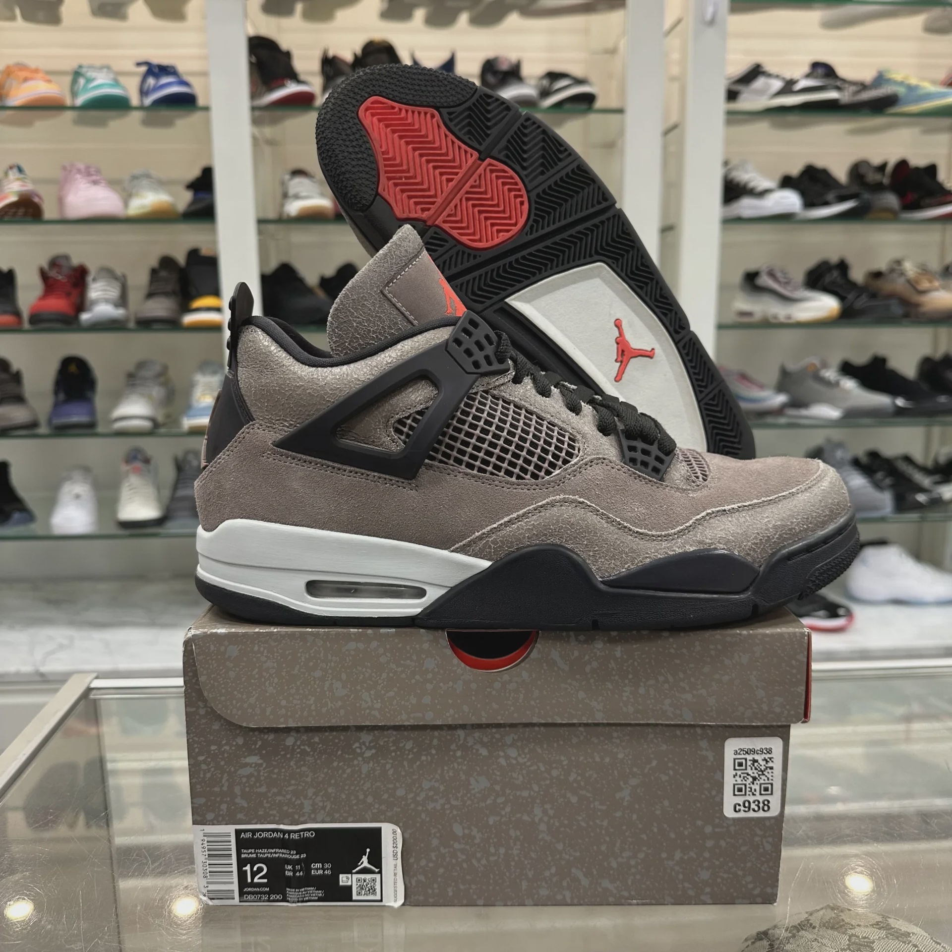 Jordan Jordan 4 Retro Taupe Haze - Size US M 12