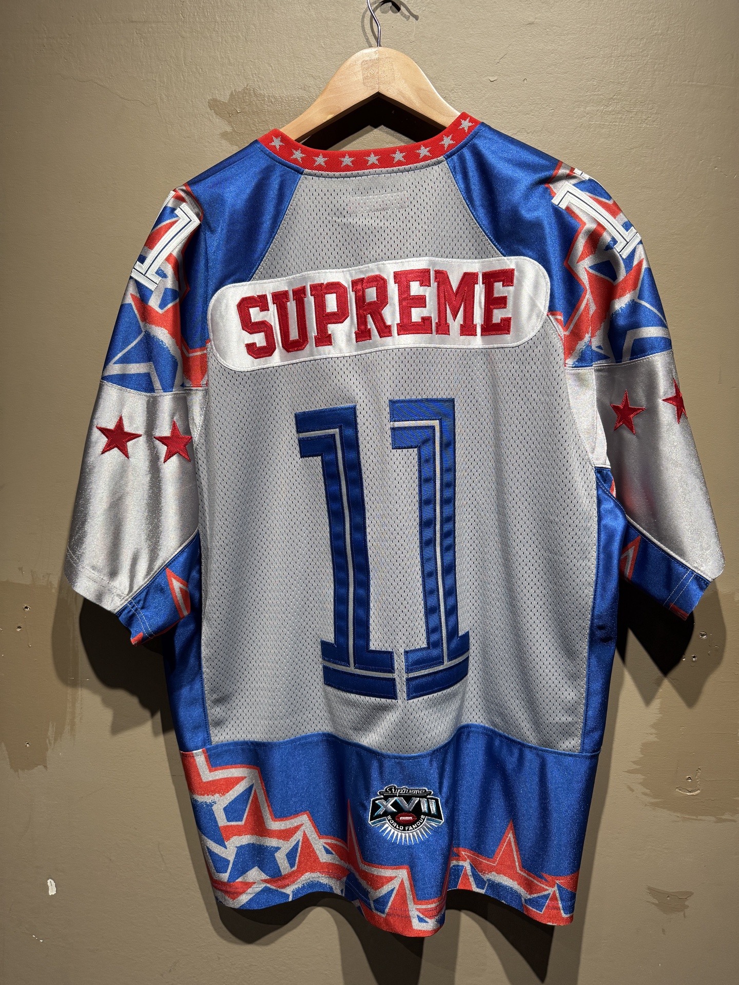 Supreme Stars Football Jersey Royal • Brand New 3