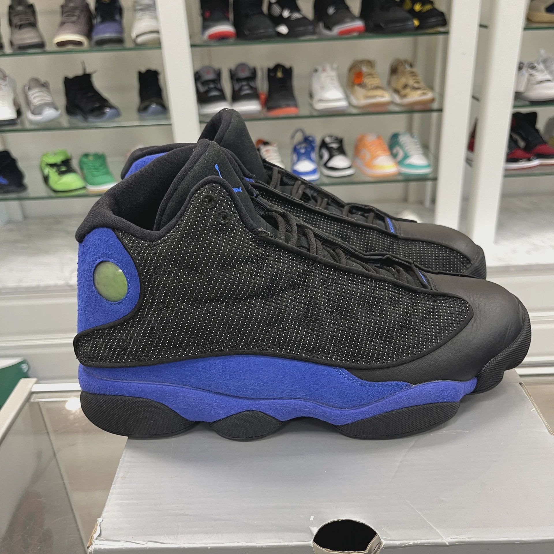 Air Jordan 13 Retro Black Hyper Royal Blue • Pre-Owned [6334] - photo 6