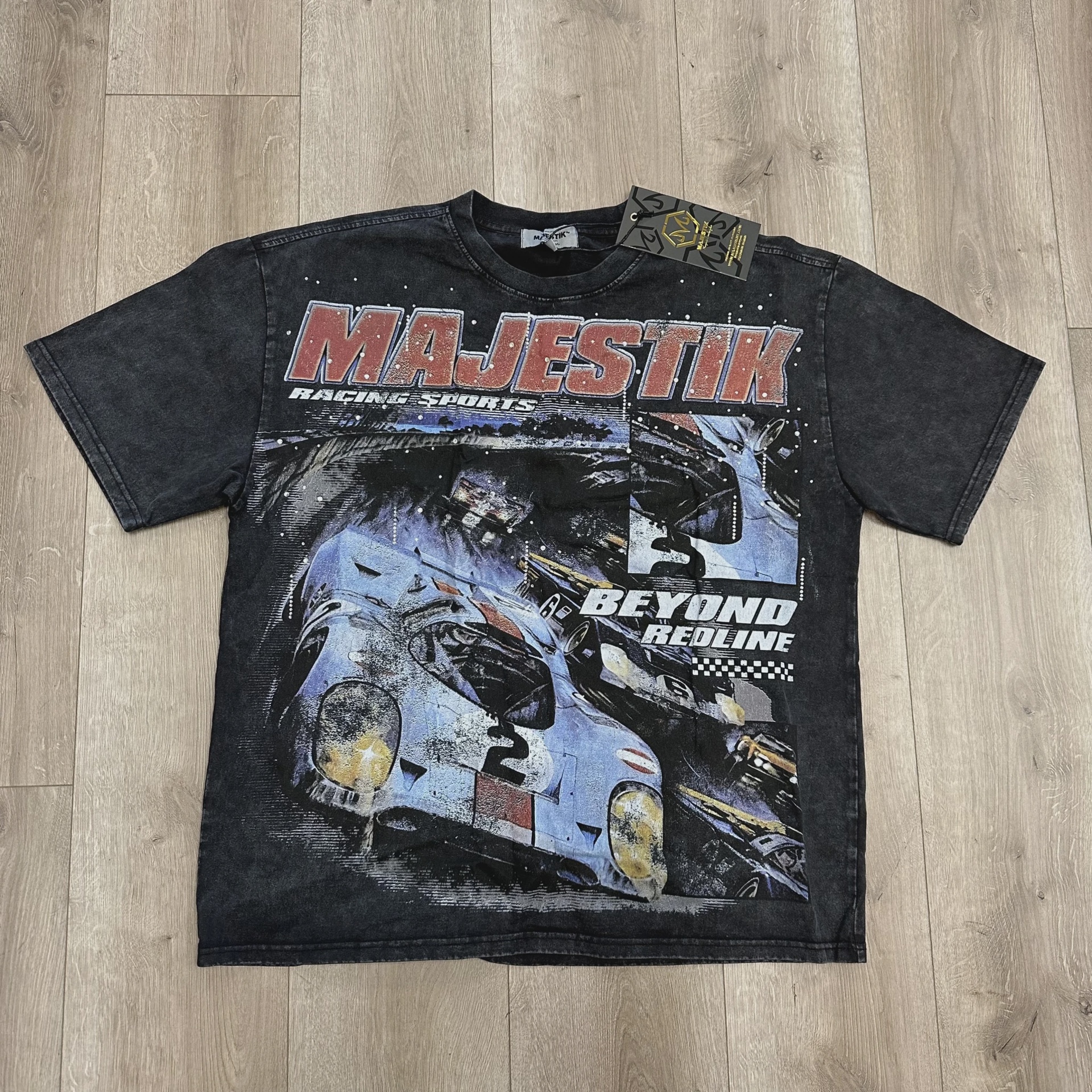 Majestik Beyond Redline Graphic Oversize Tee • Brand New [7083]