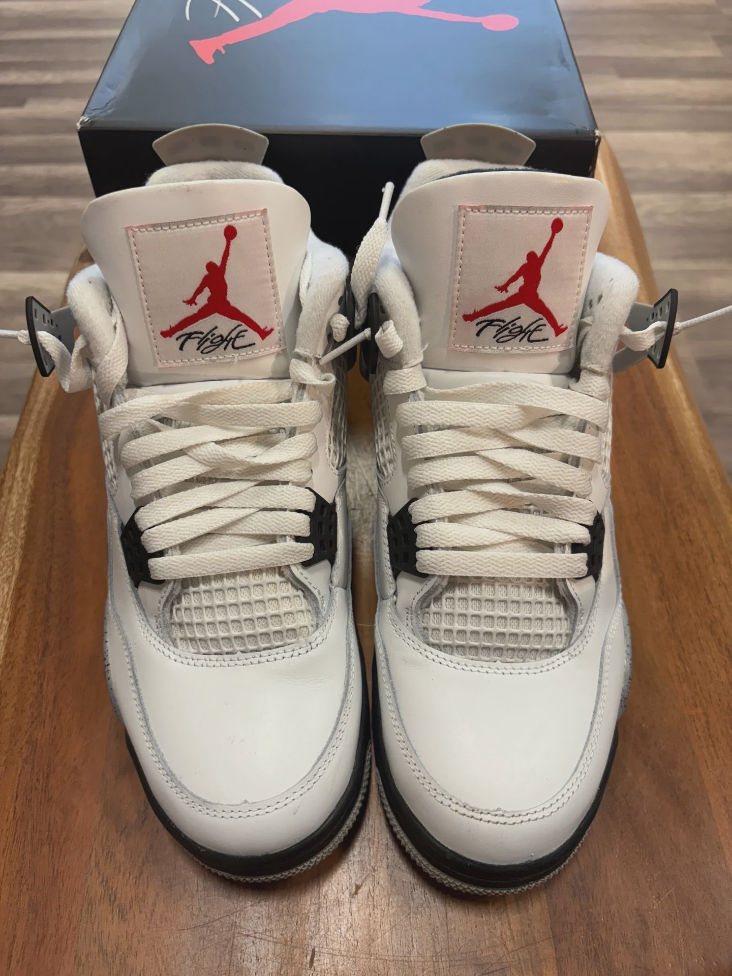 Air Jordan 4 Retro White Cement (2025) • Pre-Owned [2565] - photo 3