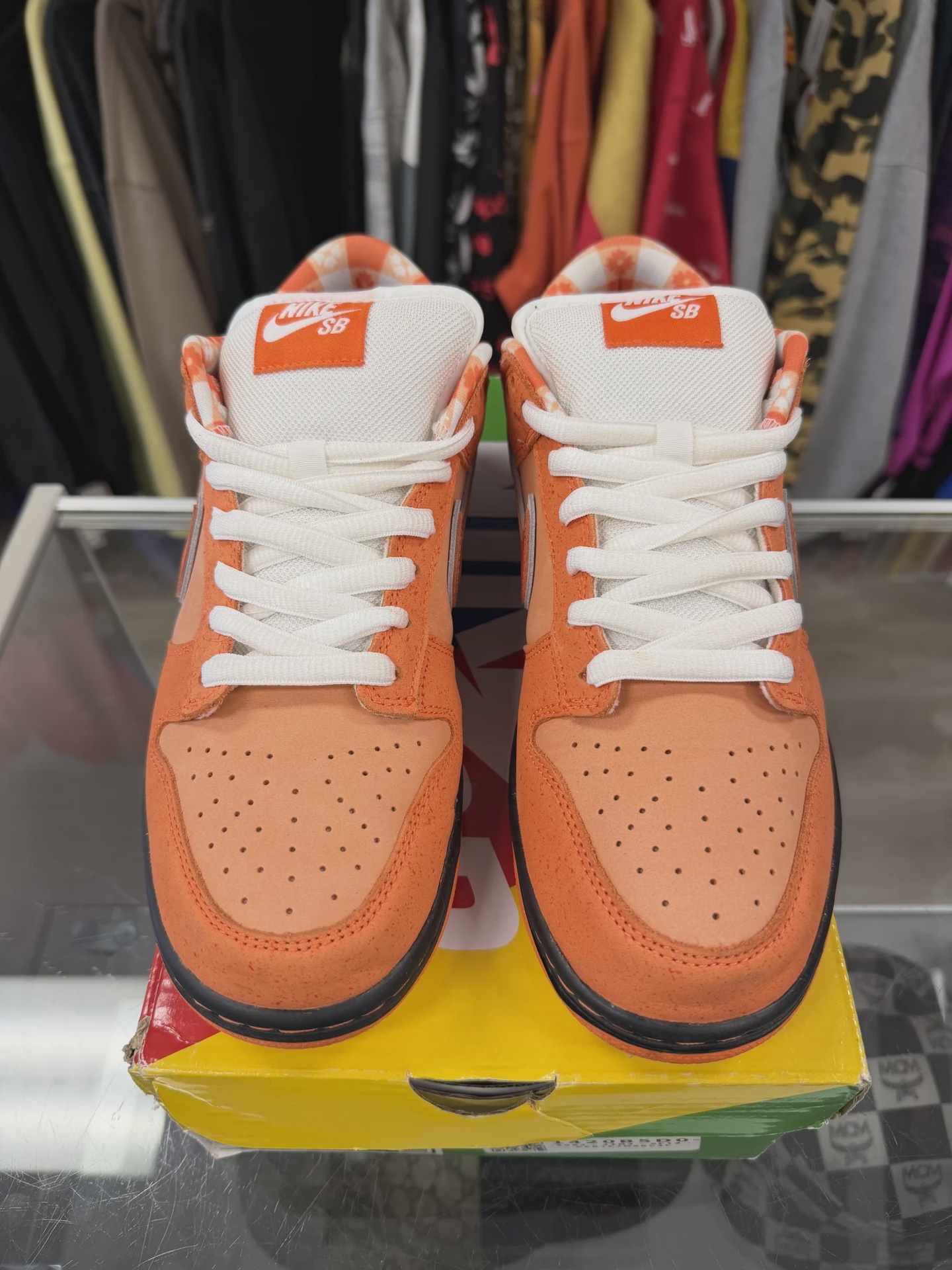 Nike SB Dunk Low Concepts Orange Lobster • Pre-Owned [0994] - photo 7