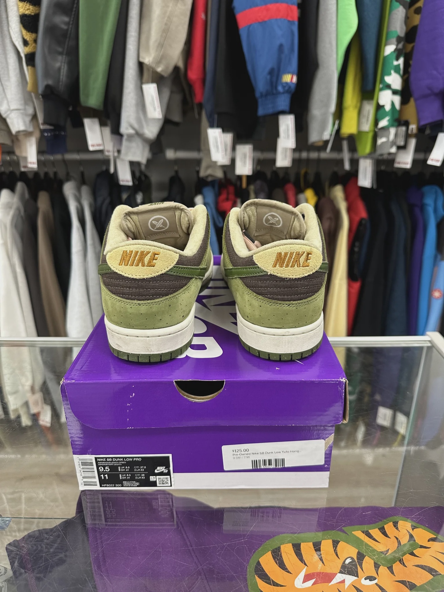 Nike SB Dunk Low Yuto Horigome Matcha • Pre-Owned [2336] - photo 4
