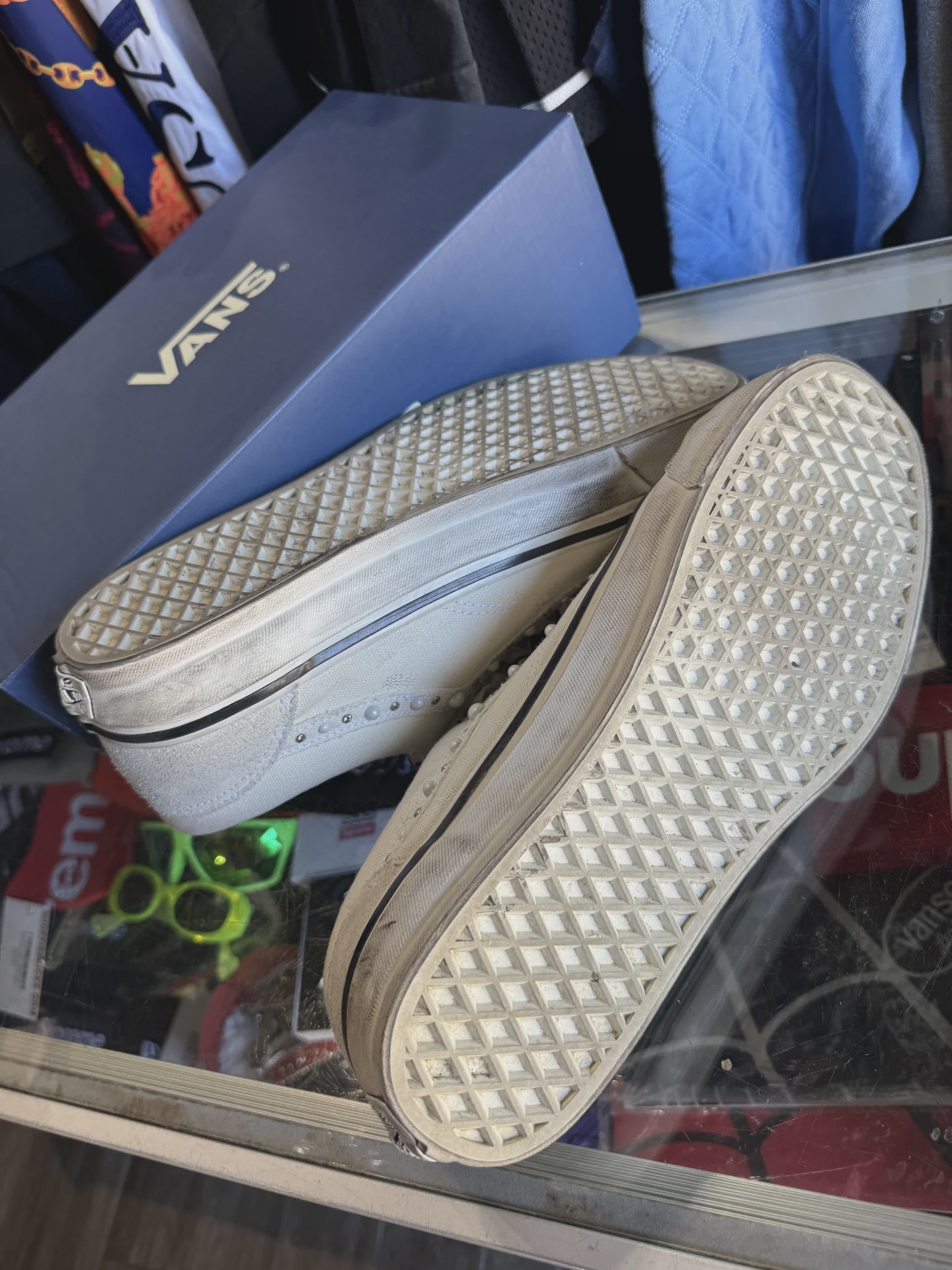 Vans OTW Old Skool 36 Pearlized Pack Marshmallow • Pre-Owned [1567] - photo 2