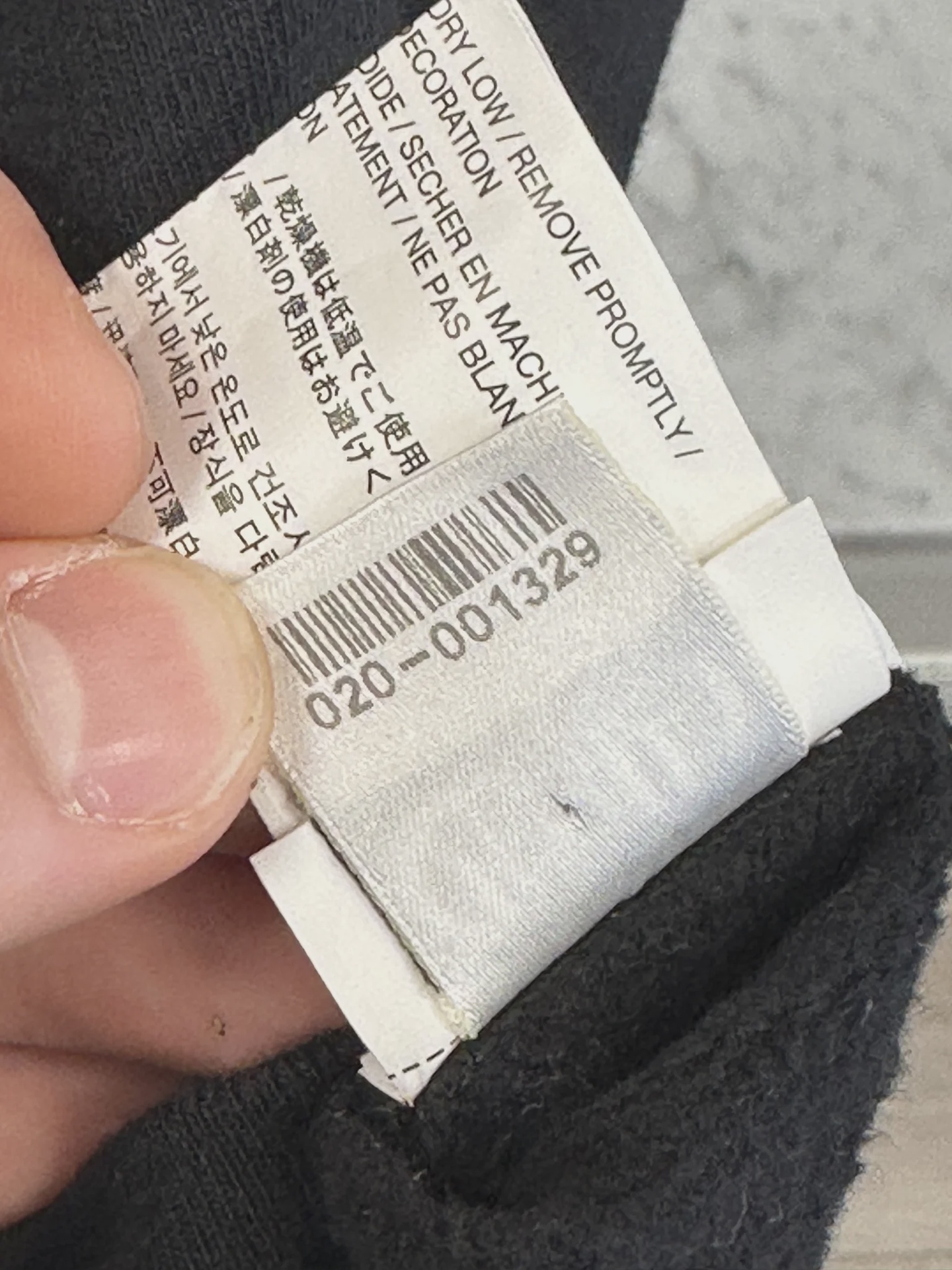 Chrome Hearts Vertical Logo Zip Up Hoodie Black/White • Pre-Owned [9869] - photo 6