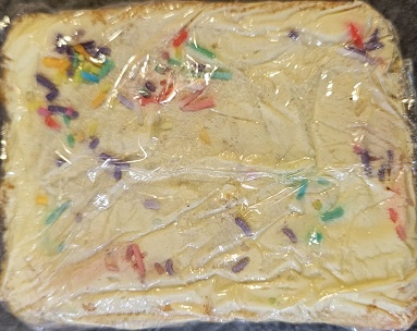 Ribbon Cake Slice