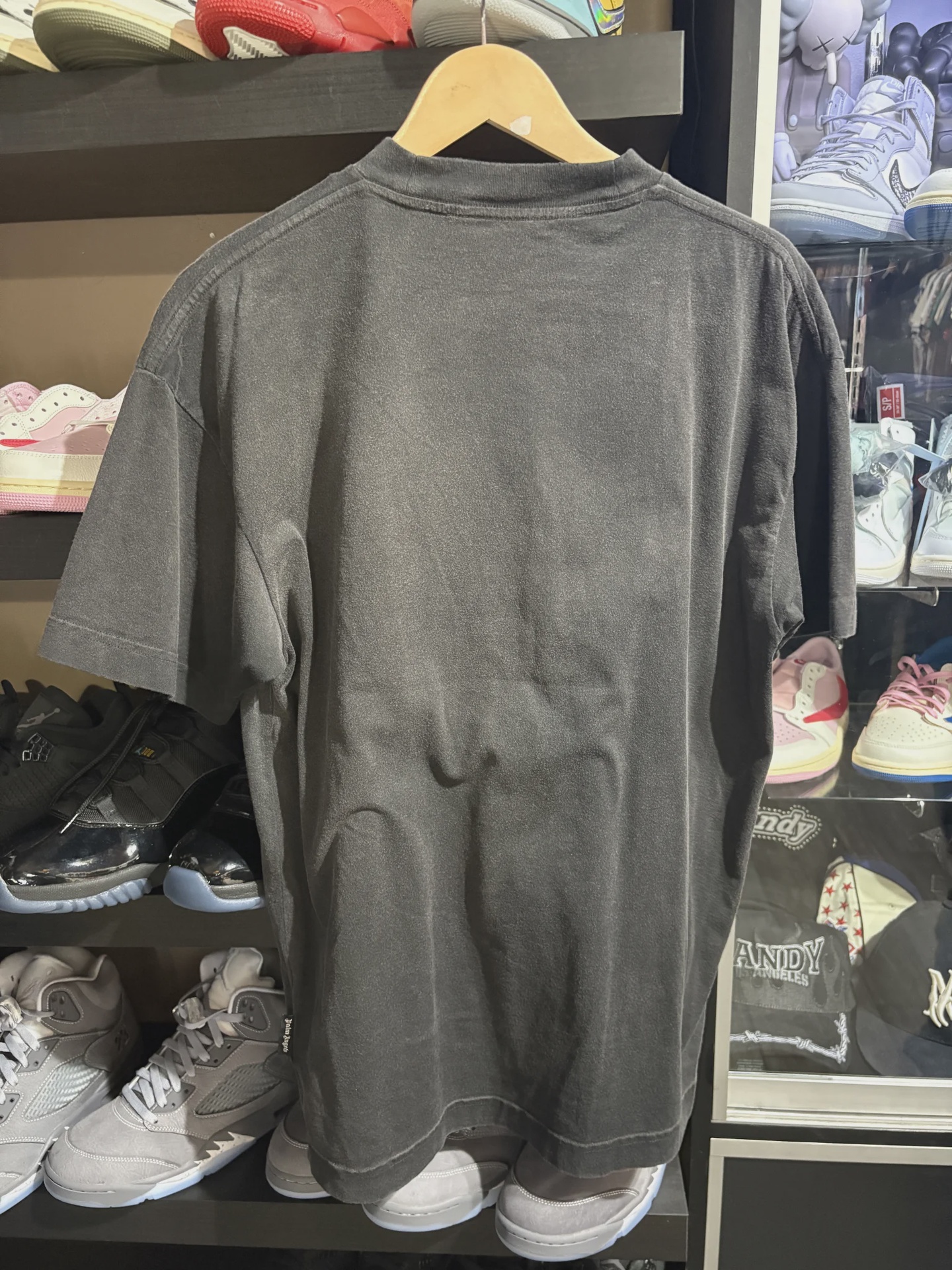 Palm Angels Spakles Washed Oversize Tee • Pre-Owned [6078] - photo 2