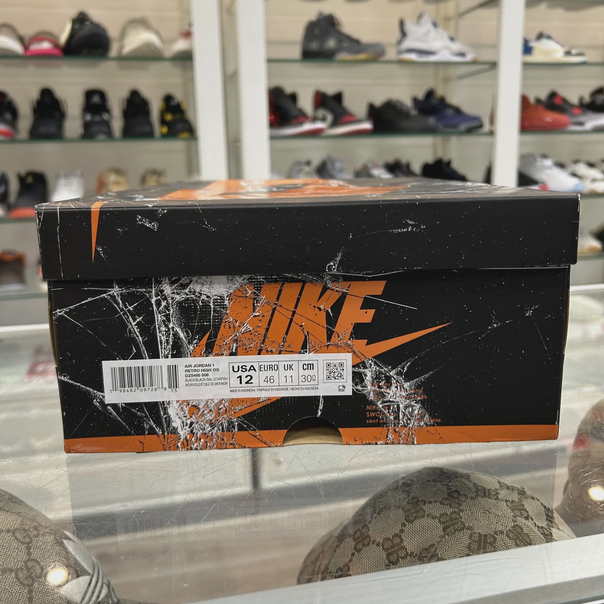 Air Jordan 1 Retro High Original Shattered Backboard (2025) • Pre-Owned [3109] - photo 8