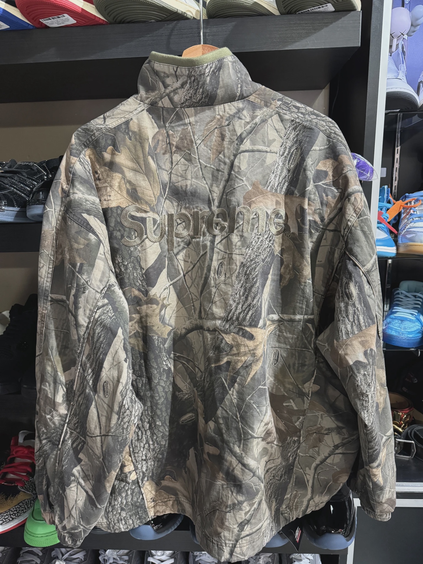 Supreme Umbro Cotton Ripstop Track Jacket (SS26) Realtree Hardwoods Camo • Brand New [4554] 2