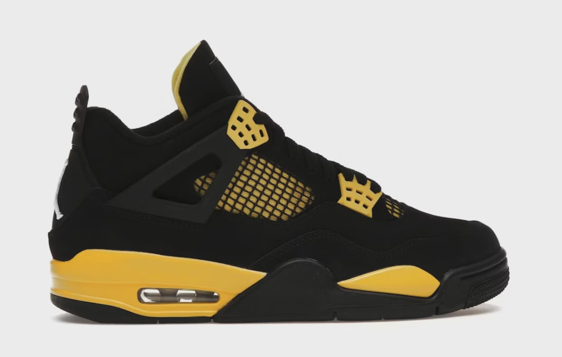 Air Jordan 4 Retro Thunder (2023) • Brand New [9505]