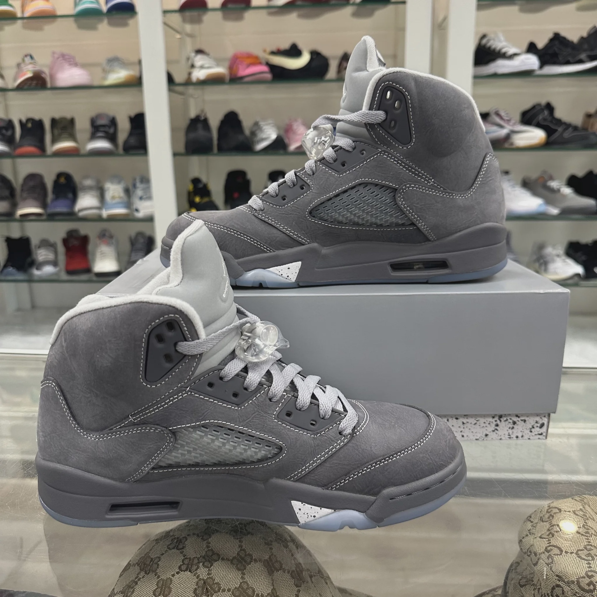 Air Jordan 5 Retro Wolf Grey (2026) • Pre-Owned [7411] - photo 8