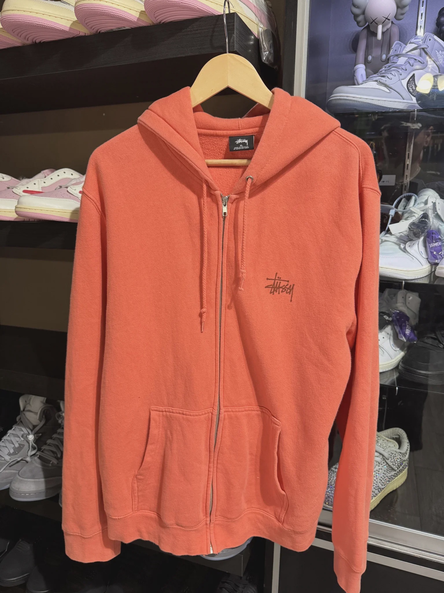 Stussy Stussy Prach Zip Up Hoodie - Size XL