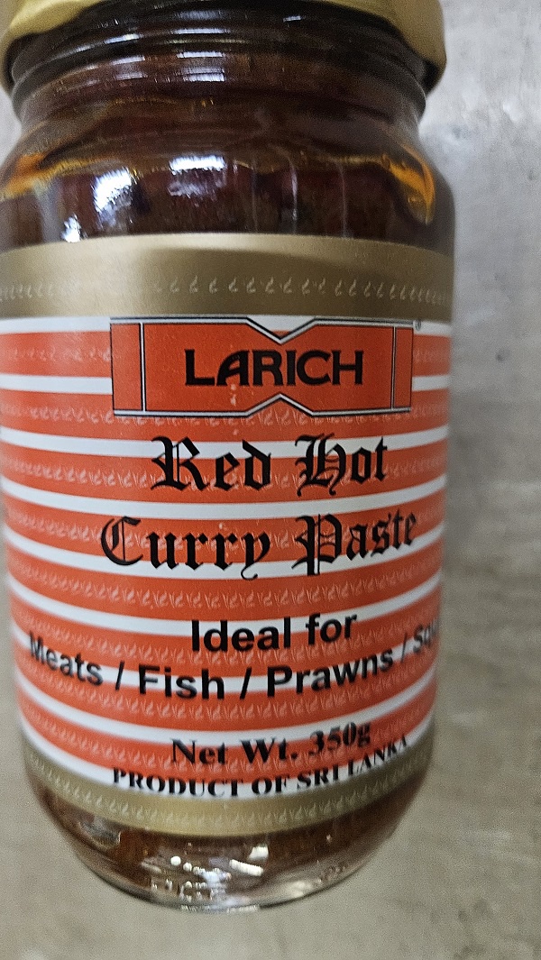 Larich Red Hot Curry Paste 350g
