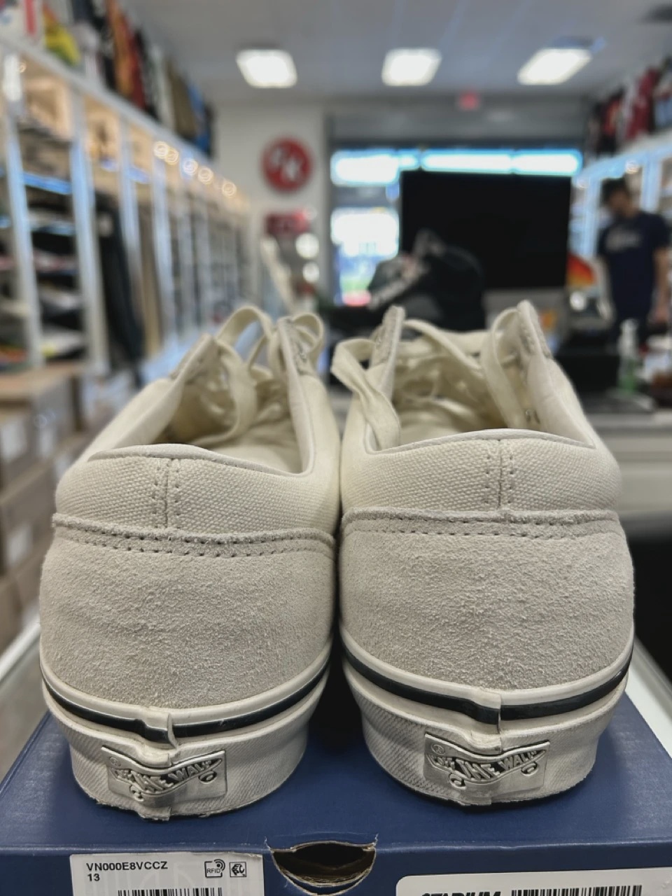 Vans OTW Old Skool 36 Pearlized Pack Marshmallow • Pre-Owned [4385] 3