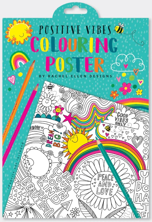 Rachel Ellen - Colouring Poster
