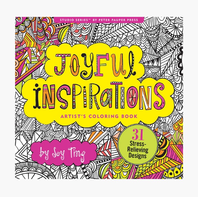 Peter Pauper - Adult Colouring Book (D)