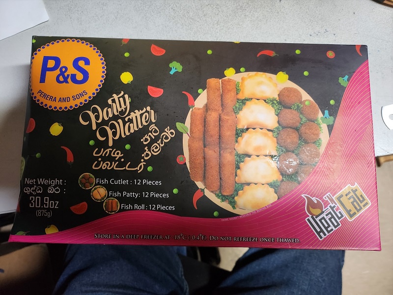 P&S Fish Party Platter 875g (Only on Shop Visits)