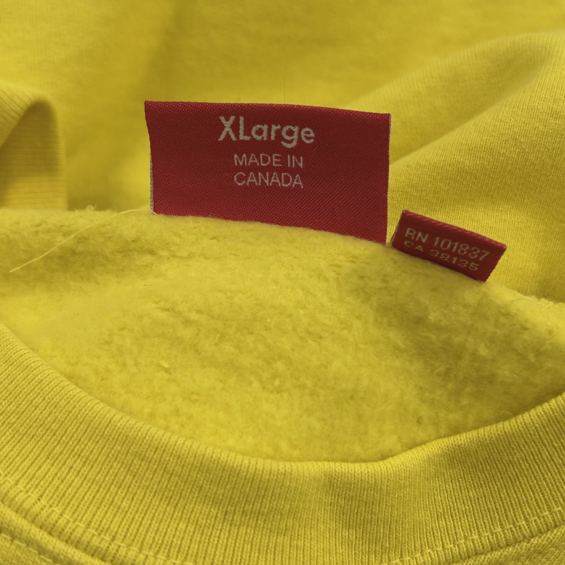Supreme Aerial Crewneck Lemon • Pre-Owned [8867] - photo 4