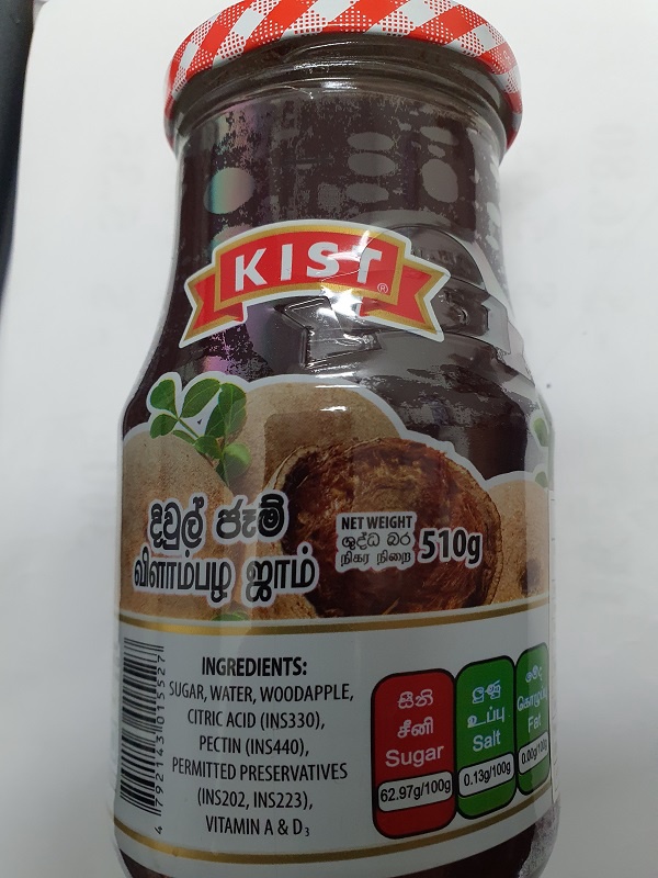 Kist Woodapple Jam 510g