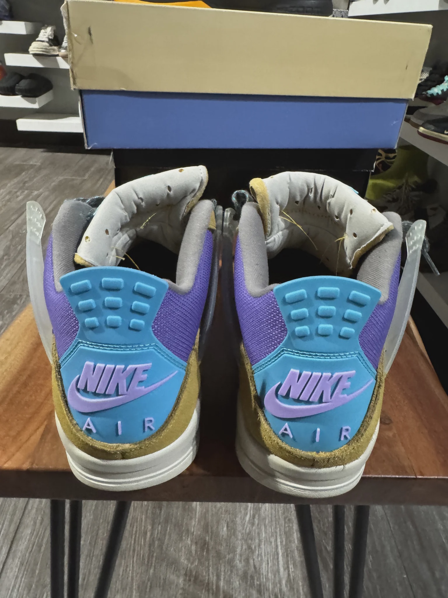 Air Jordan 4 Retro SP 30th Anniversary Union Desert Moss • Pre-Owned [3876] - photo 2