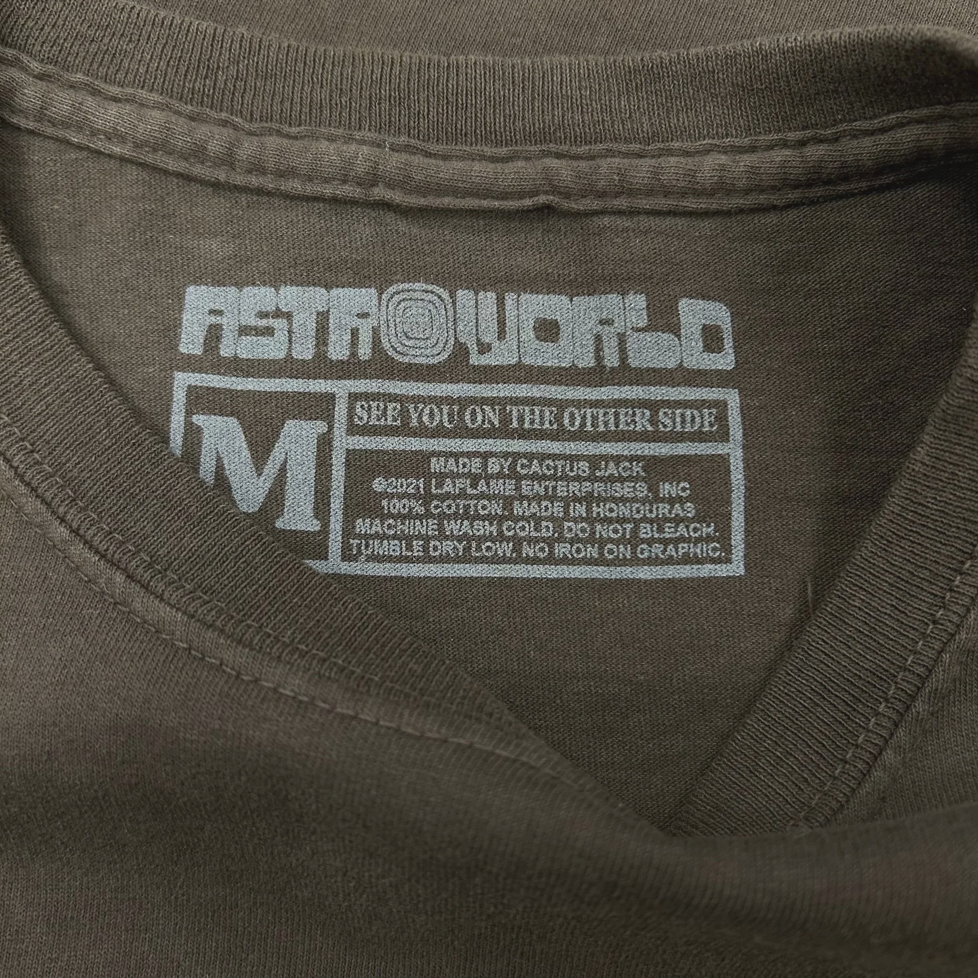 Travis Scott Astroworld Festival 2021 "Scare Bear" T-Shirt • Brand New [1592] - photo 3