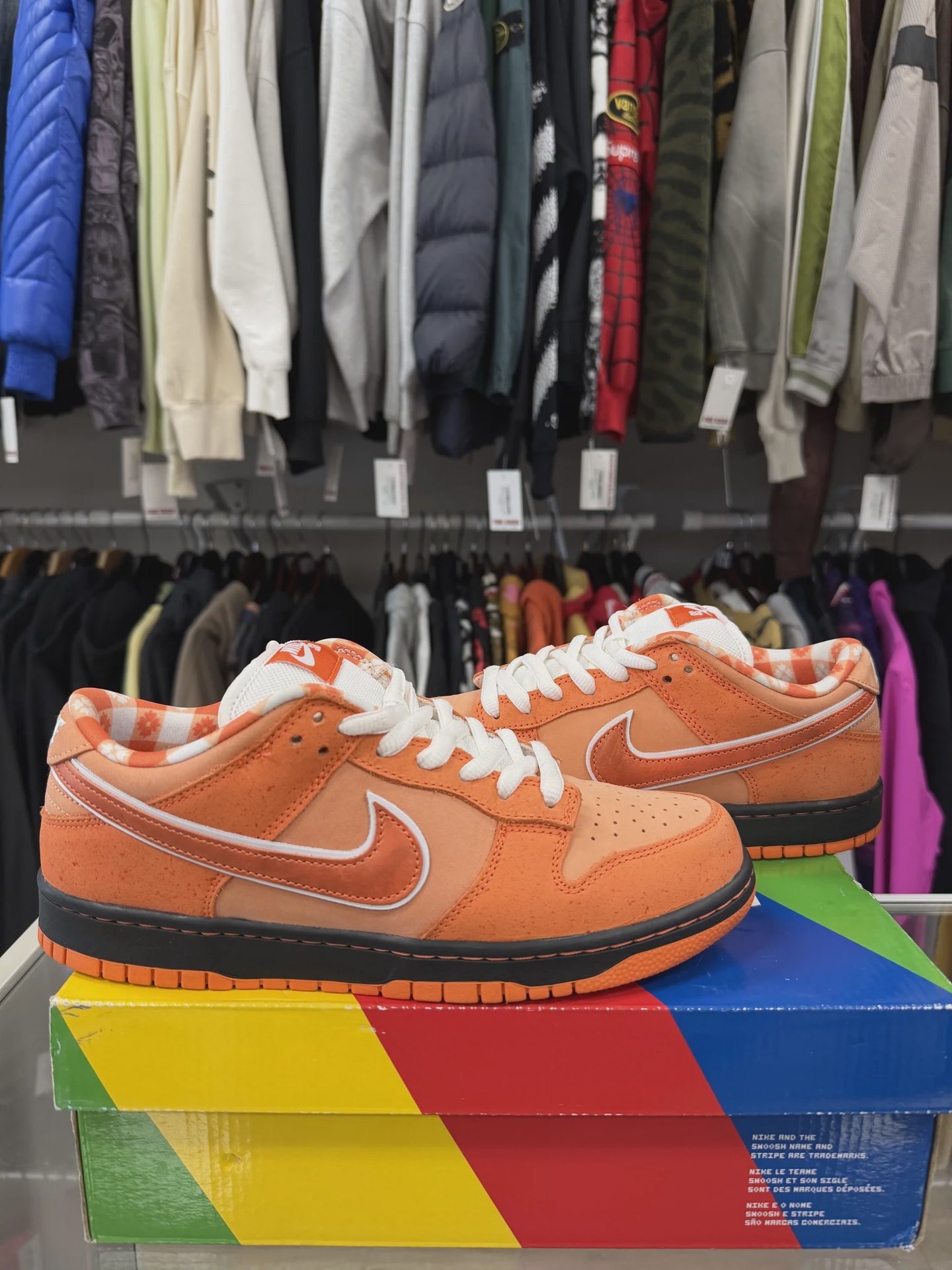 Nike SB Dunk Low Concepts Orange Lobster • Pre-Owned [0994] - photo 1