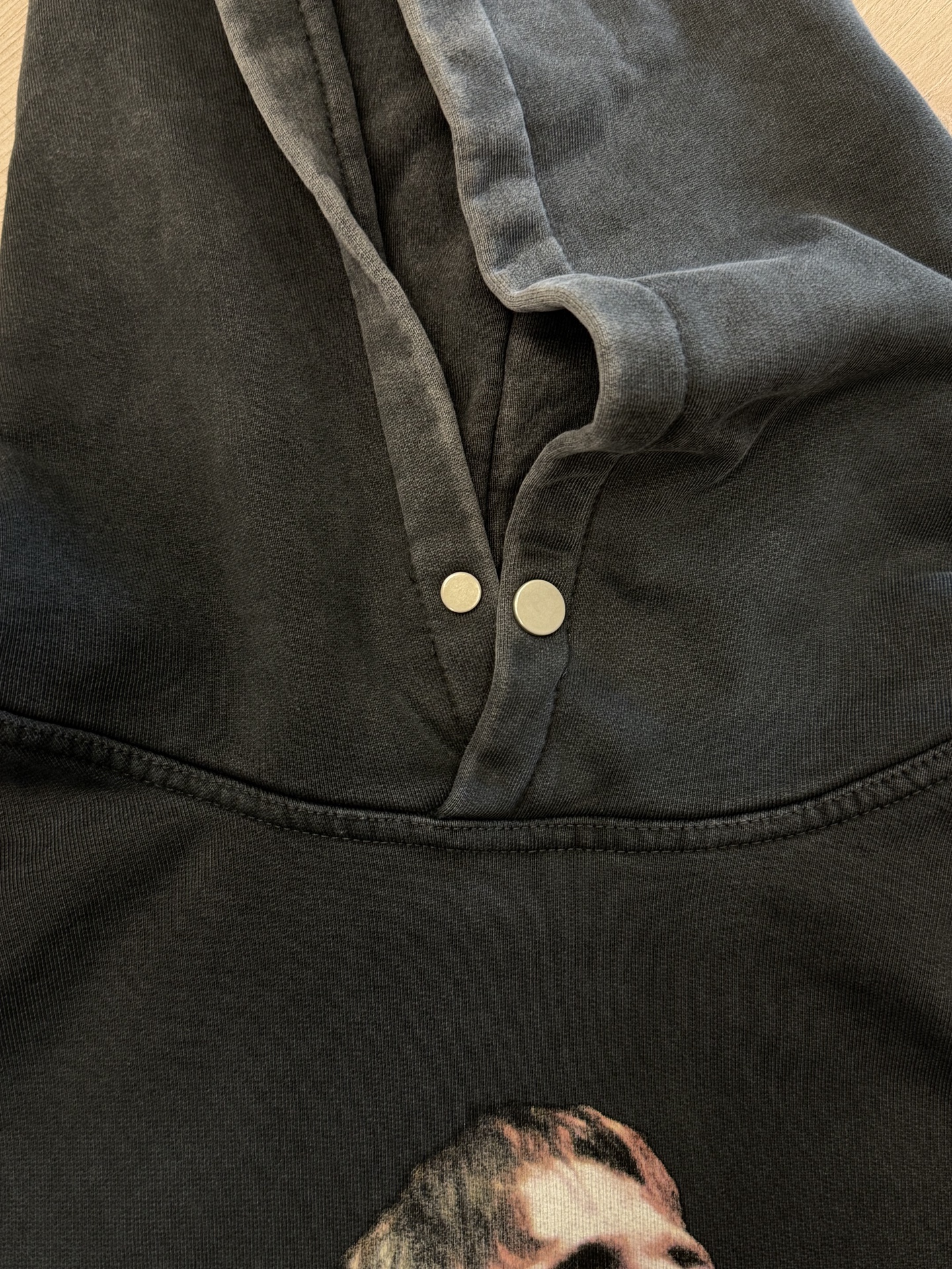 Represent x Liam Gallagher "Tambourine" Full-Zip/Popper Hoodie • Pre-Owned [0506] - photo 4