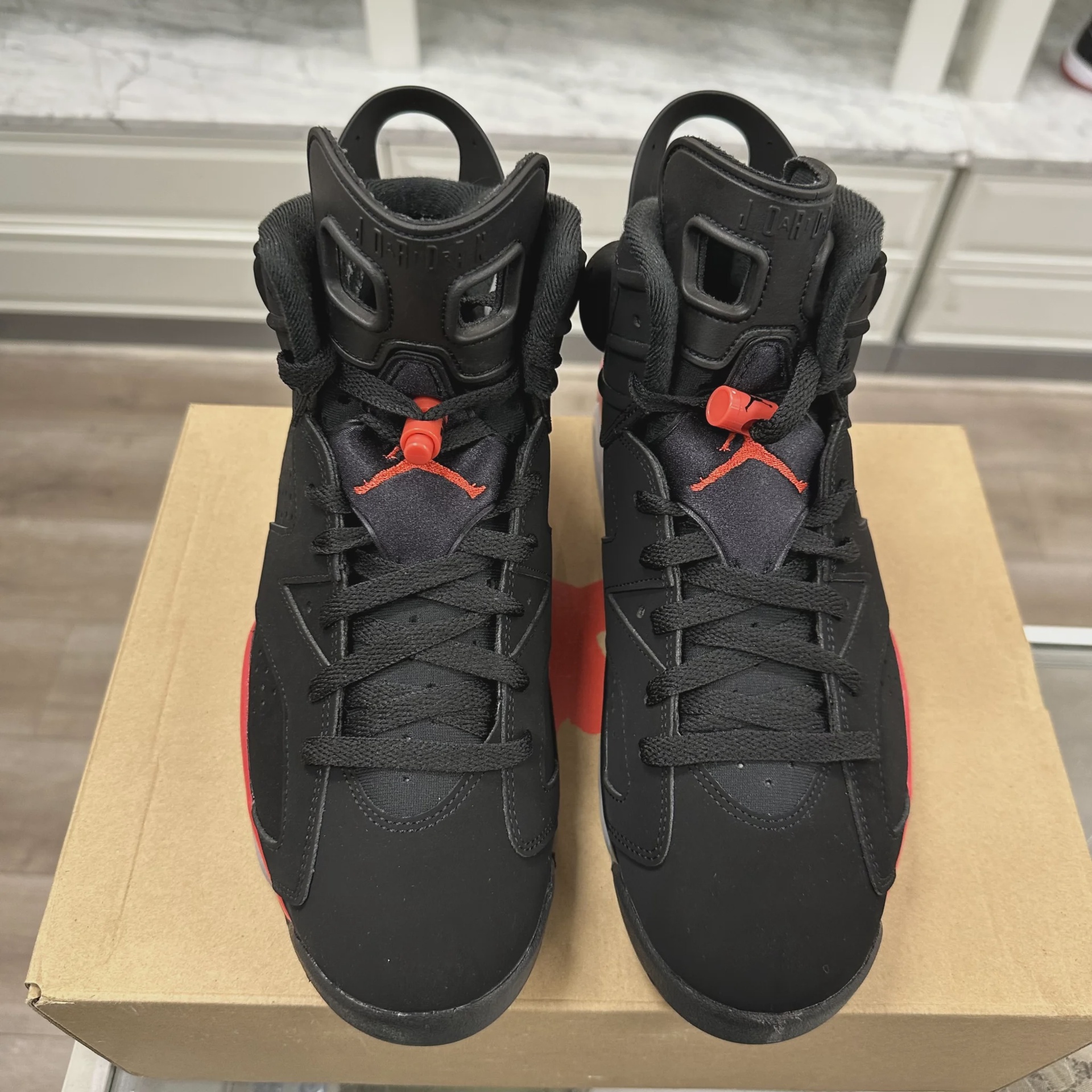 Air Jordan 6 Retro Infrared Salesman • Pre-Owned [8842] - photo 7