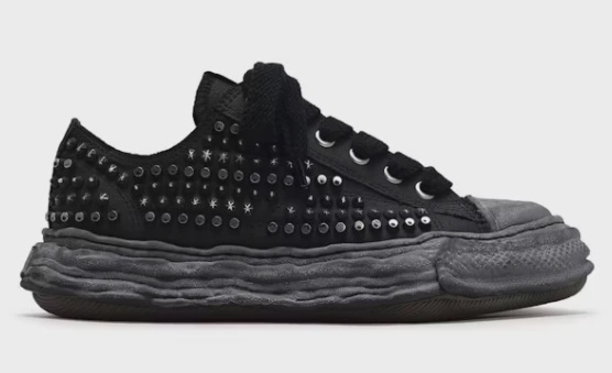 Maison Mihara Yasuhiro Peterson 23 OG Sole Studded Canvas Low • Brand New [4003]