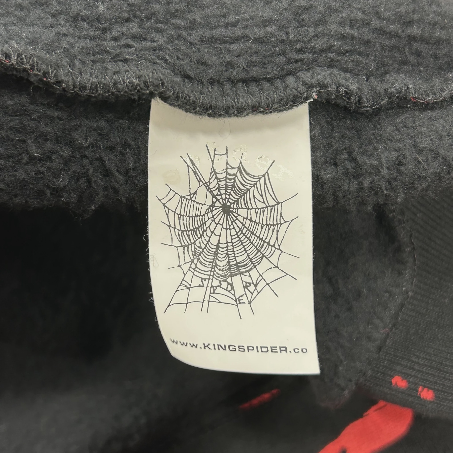 FW24 Sp5der Sex AOP Hoodie Black • Pre-Owned [3998] 5