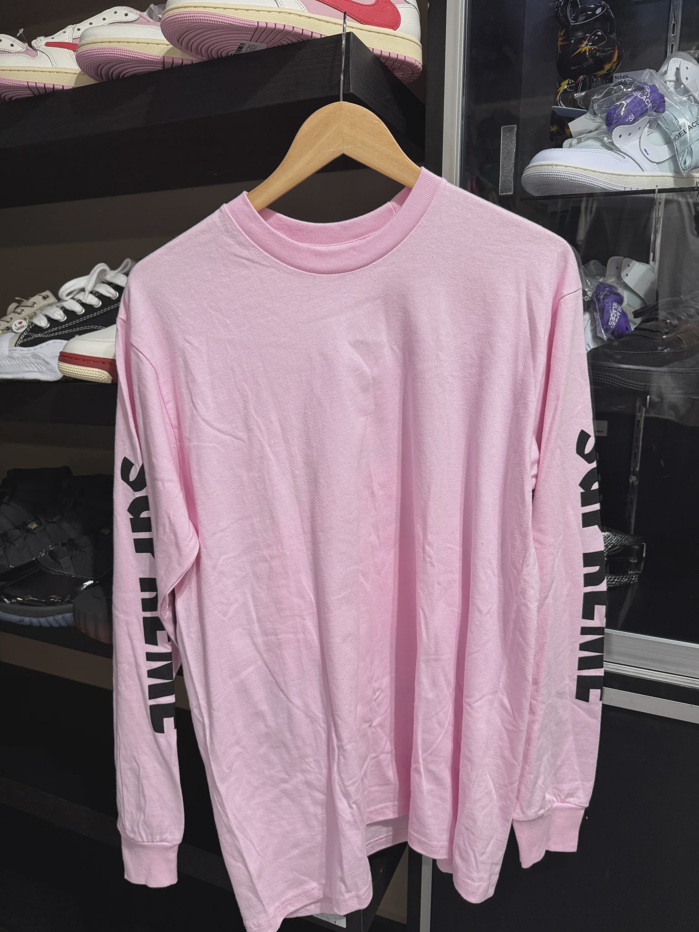 Supreme Spitfire Bighead L/S Tee Pink • Brand New [8672] - photo 2