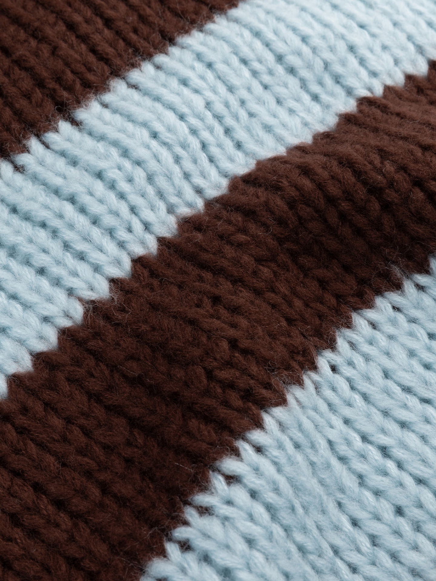 Knitted sweater Brianna · Light Blue