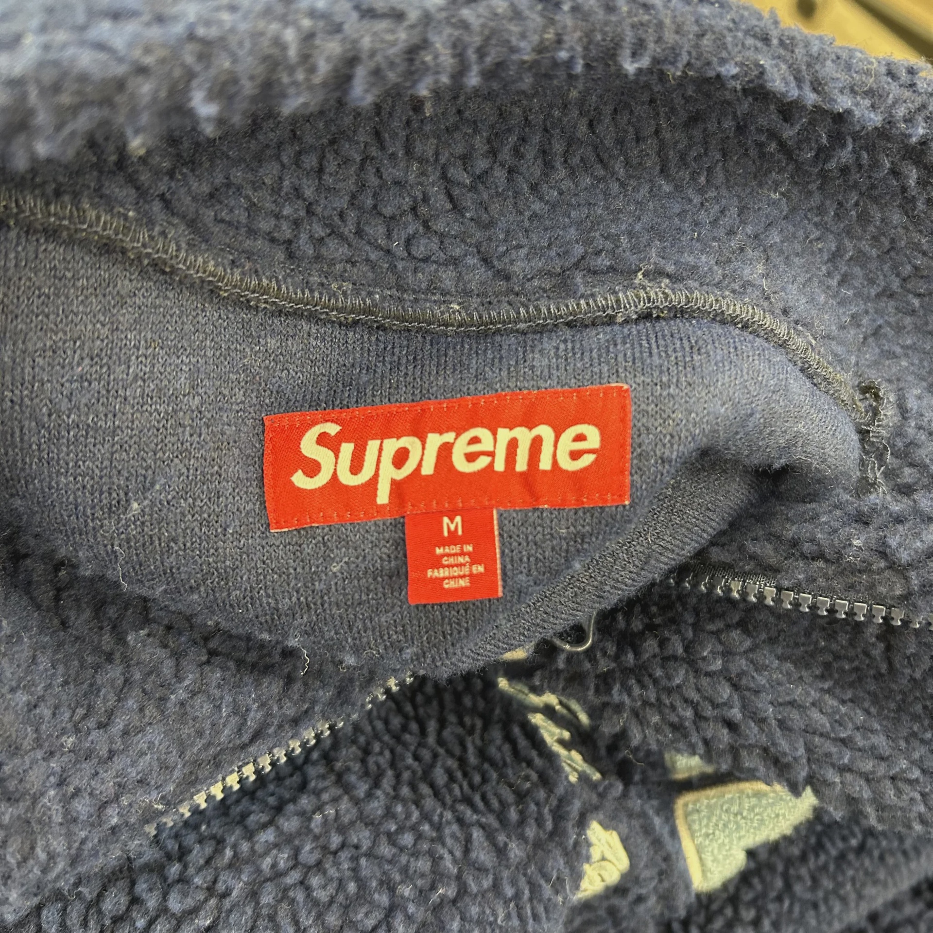 FW23 Supreme Arc Half Zip Fleece Pullover • Pre-Owned [4245] - photo 5