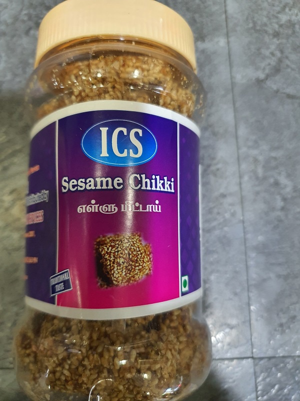 ICS Sesame Chikki in Jar 200gm