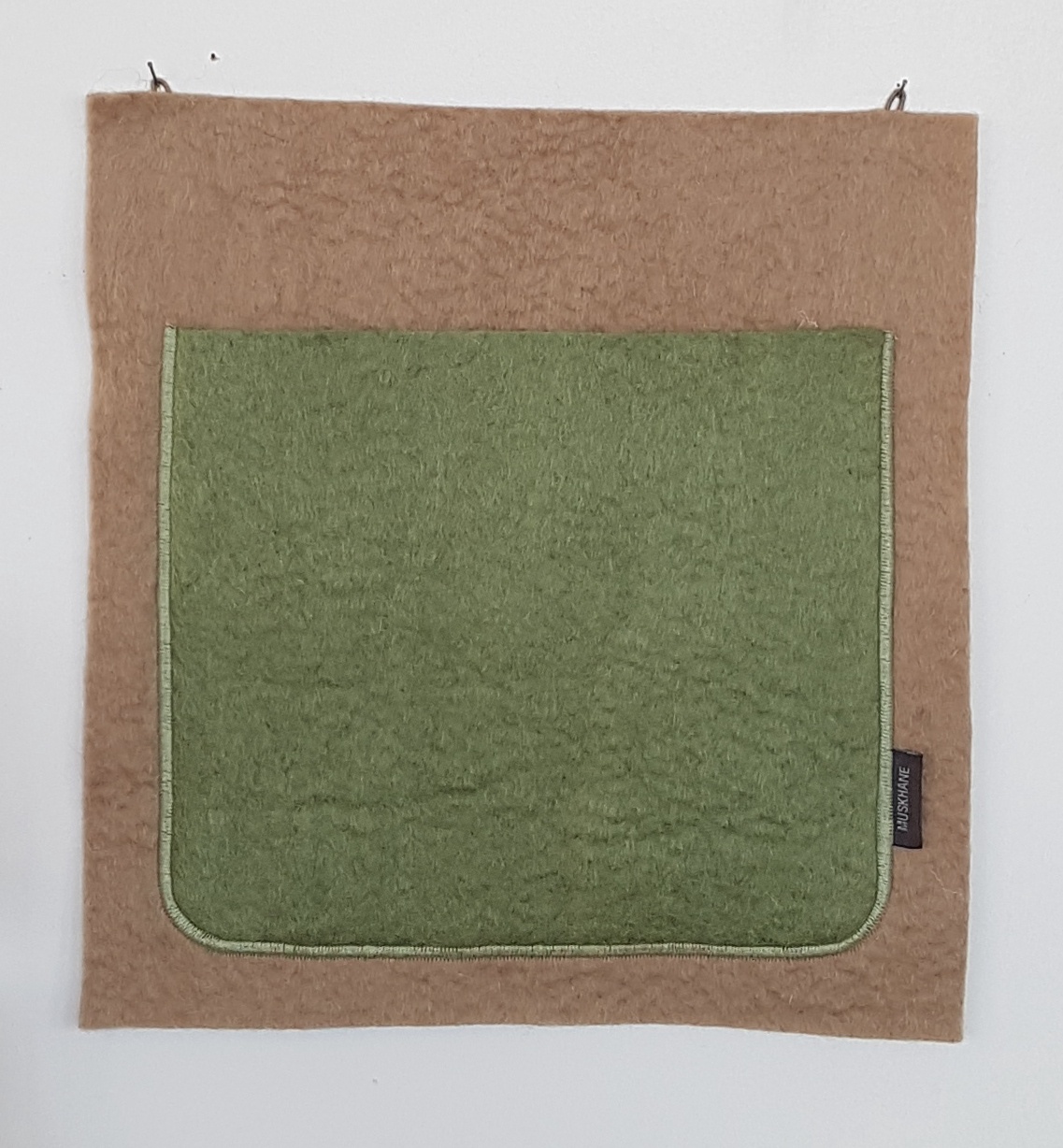 WALL POCKET SINGLE - CUMULUS TENDER GREEN