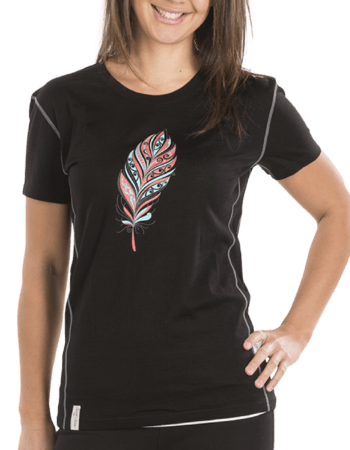 WOMEN'S FEATHER MERINO TEE