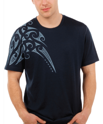 MEN'S TA MOKO MERINO TEE