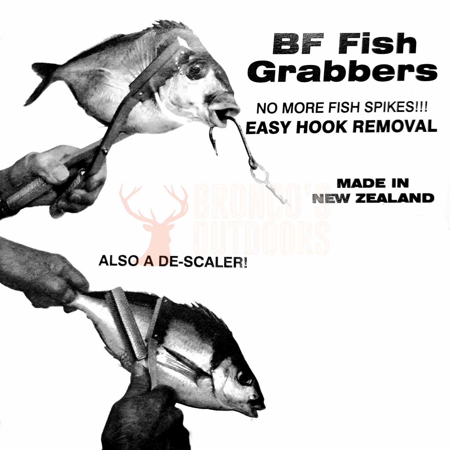 BF Fish Grabbers  Broncos Outdoors