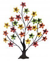 Autumn tree wall art