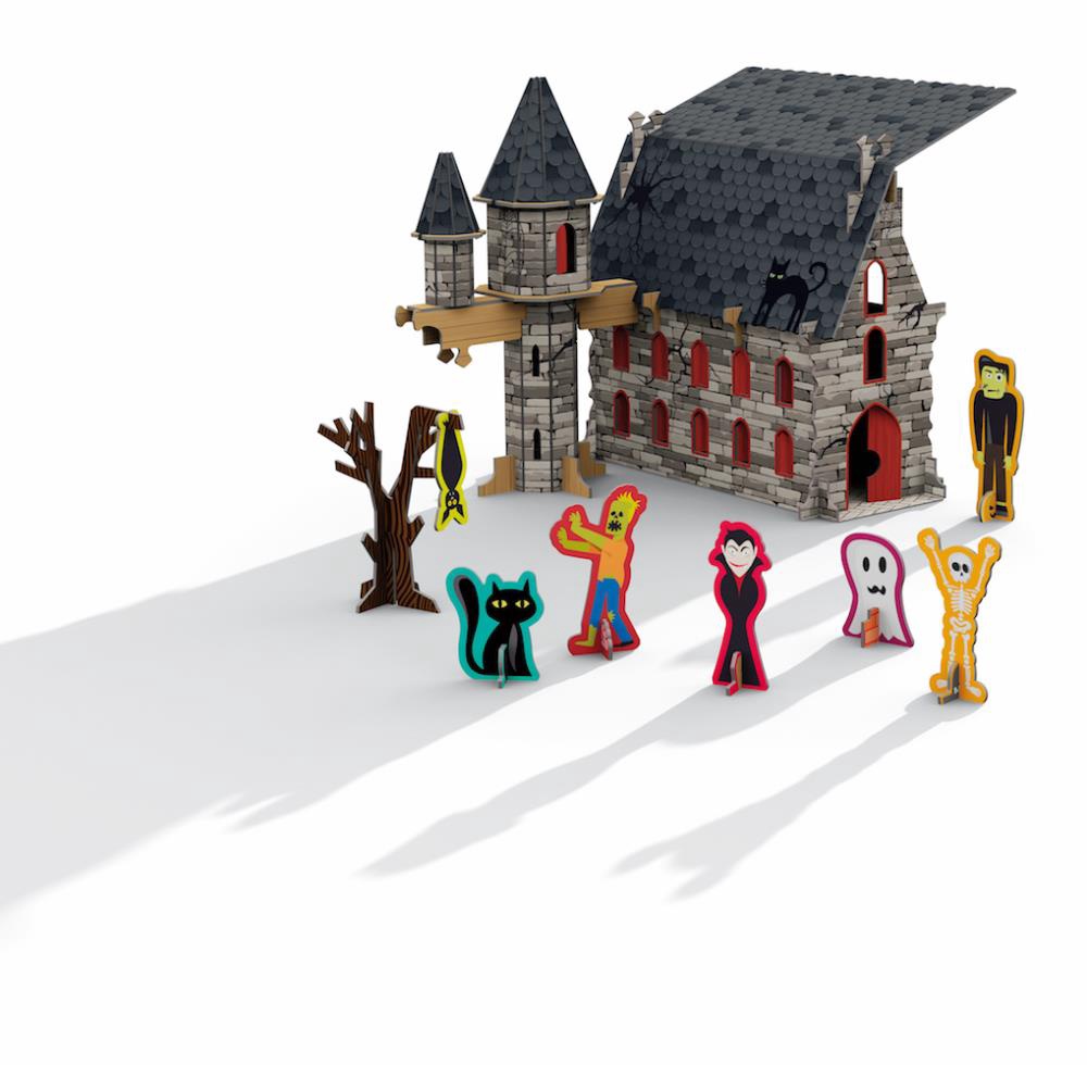 3D Monster House And Book