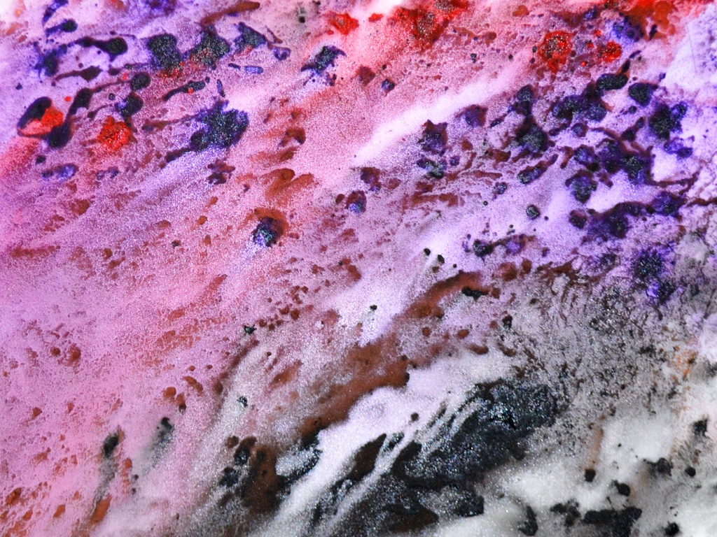 Metal Painting - Heart Blossoms