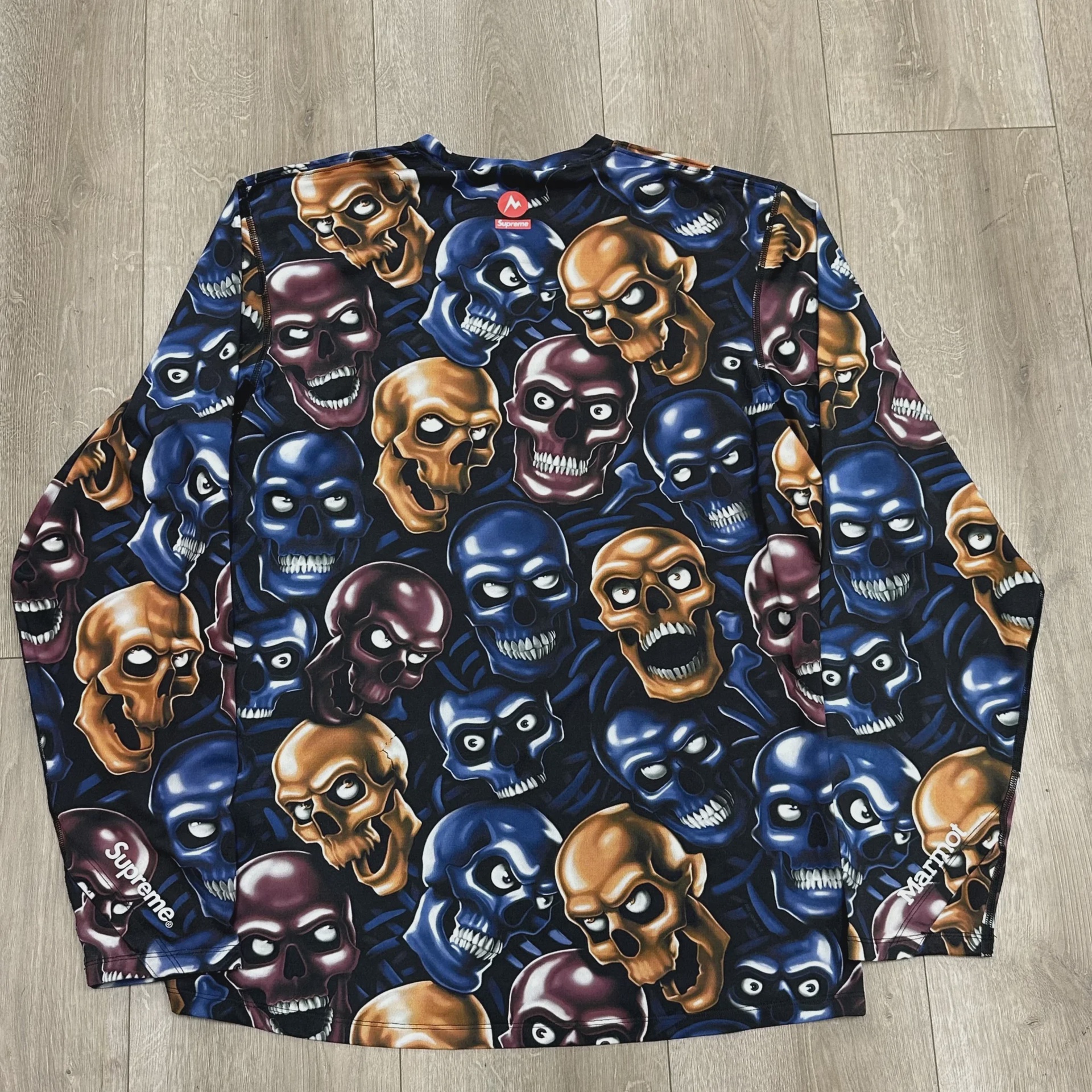 Supreme x Marmot Base Layer Long-Sleeve Top "Skull Pile" • Brand New [5727] - photo 5