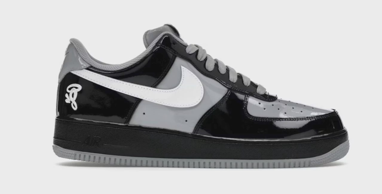 Nike Air Force 1 Low Syna Central Cee Black White Smoke Grey • Brand New [3425]