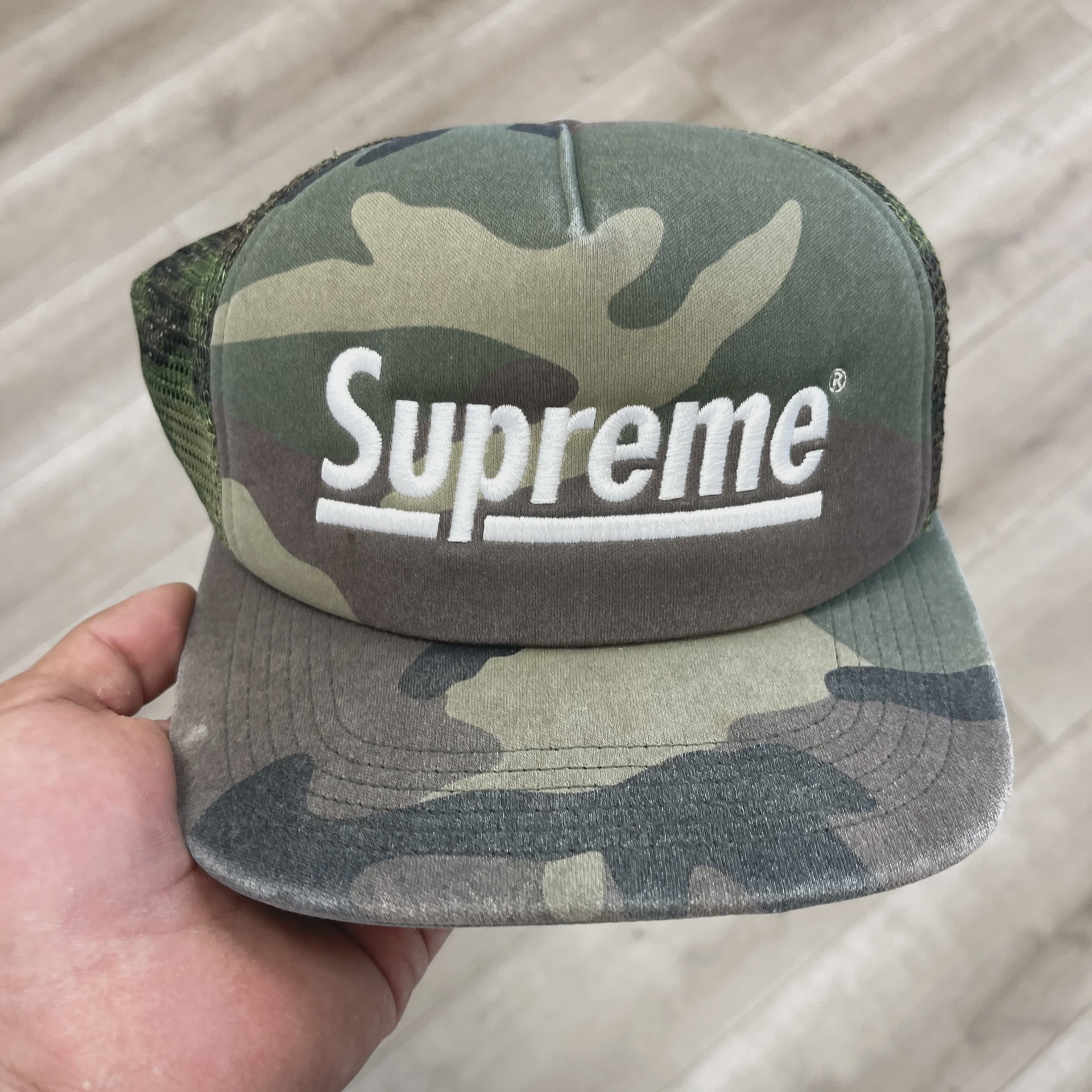 Supreme Mesh Camo Hat • Pre-Owned [7956] - photo 6