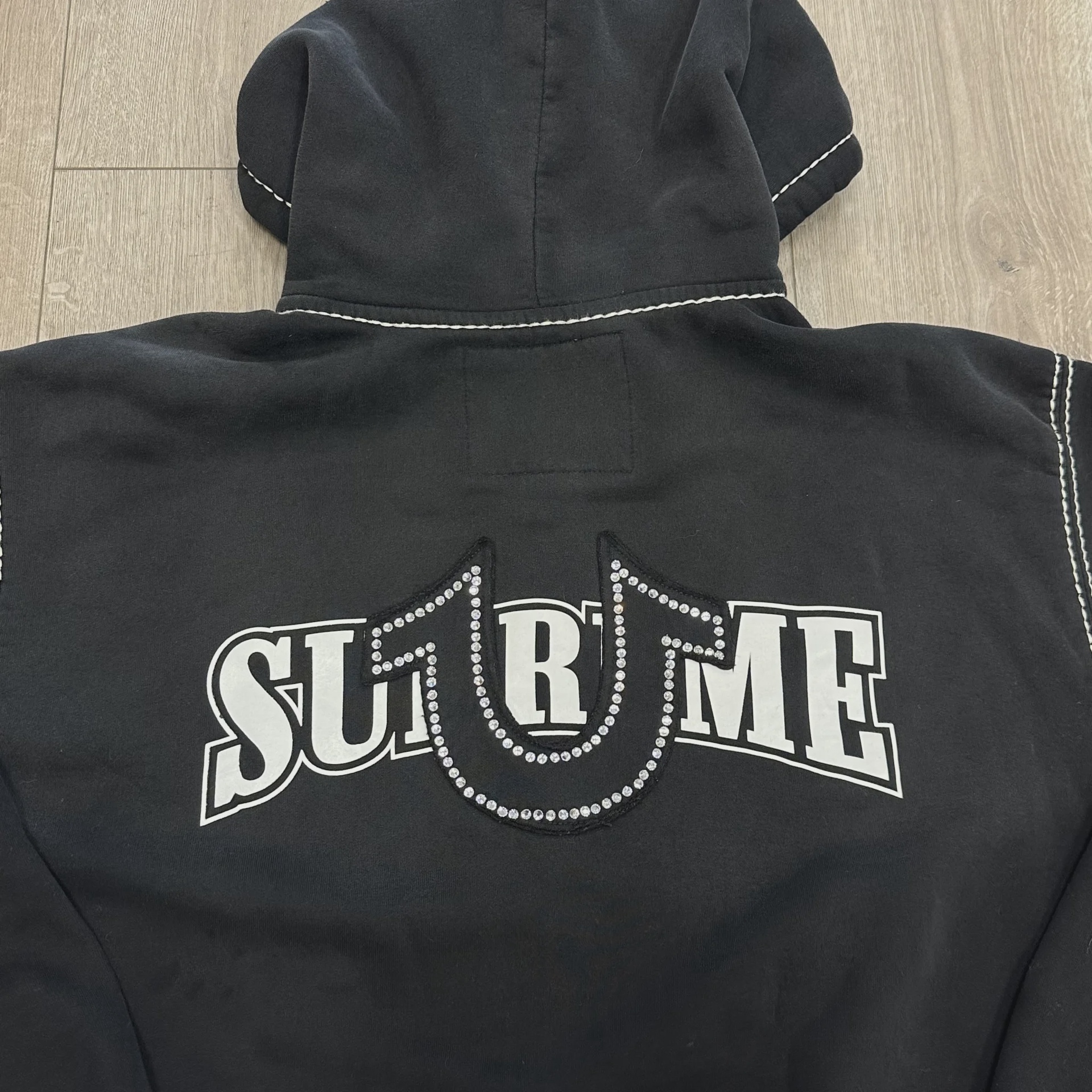 FW22 Supreme True Religion Zip Up Hoodie • Pre-Owned [7072] - photo 2