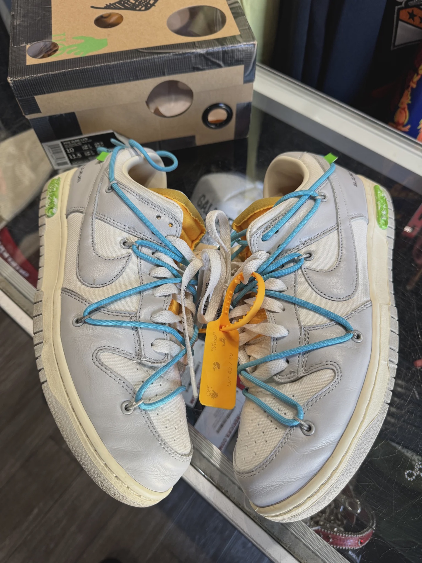Nike Nike Dunk Low Off-White Lot 2 - Size US M 10