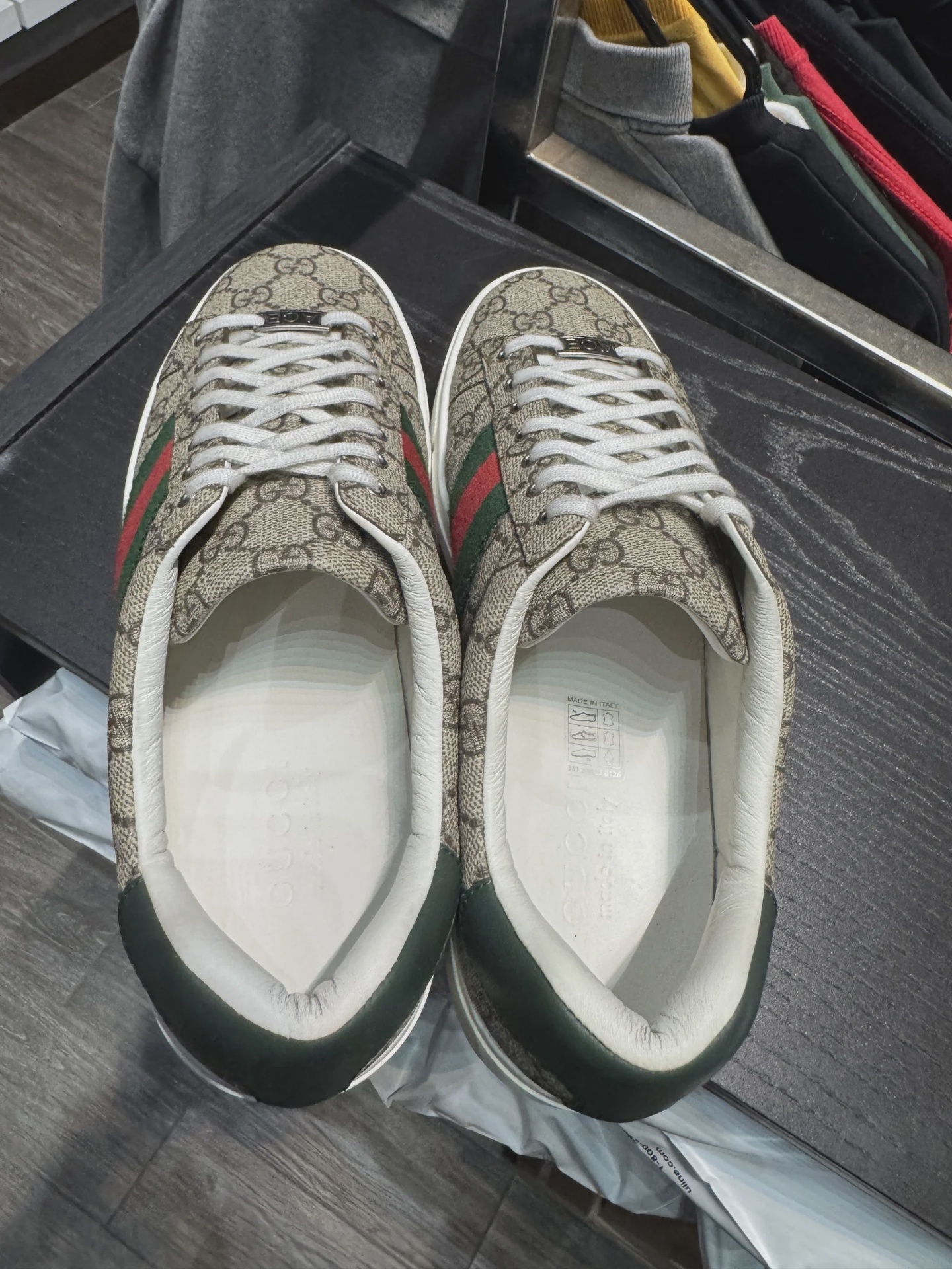Gucci Ace Sneaker 8.5 GG (No Box) • Pre-Owned [1201] - photo 4
